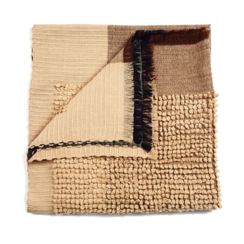 Macaroon Merino Plush Throw | Linens & Bedding by Studio Variously