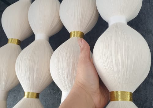 Boho woven wall hanging large wall weaving tapestry | Wall Hangings by Sarmal Design