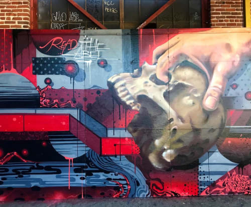 Hand of Doom 2.0 | Street Murals by Yanoe