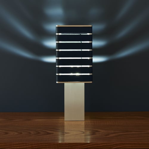 Exigen by Mnima. Table Light Sculpted from Solid Aluminum. | Lamps by mnima