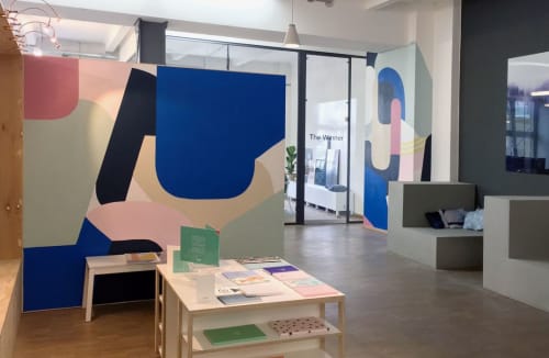 JUNIQE.com HQ mural | Murals by Jilli Darling | Kollwitz Internet in Berlin