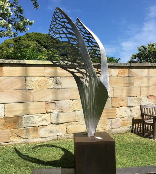 Samara Botanica | Public Sculptures by Jen Mallinson | Royal Botanic Gardens in Sydney