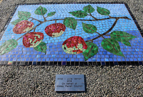 Mosaic Pavement Feature | Public Mosaics by Julie Vernon