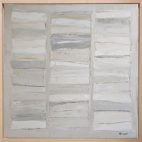 Japandi | Oil And Acrylic Painting in Paintings by Sophie DUMONT.