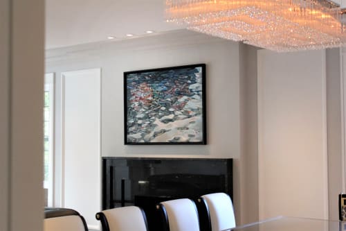 Vessel | Paintings by Amelia Alcock-White | Private Residence, Vancouver in Vancouver