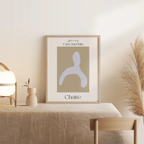 Chaise | Prints by Casa Sanctum