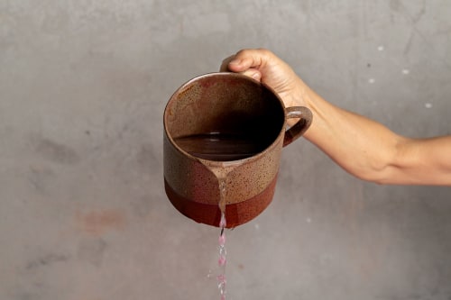 Handmade Brown-Terracotta Natla | Drinkware by ShellyClayspot