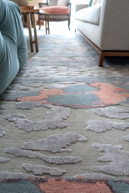 Leopard Feather Rug | Rugs by INIGO ELIZALDE RUGS
