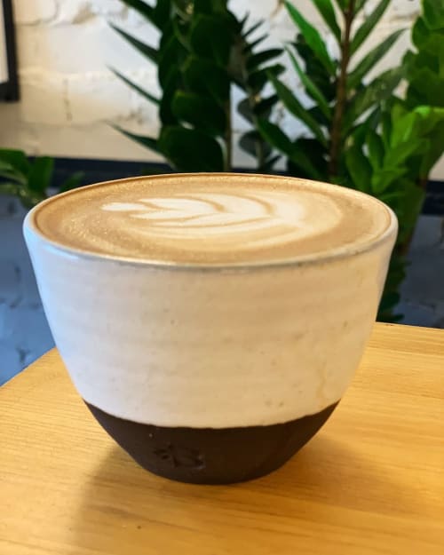 Ceramic Cup | Cups by Potters Thumb | BackWood Sustainable Café in Brighton