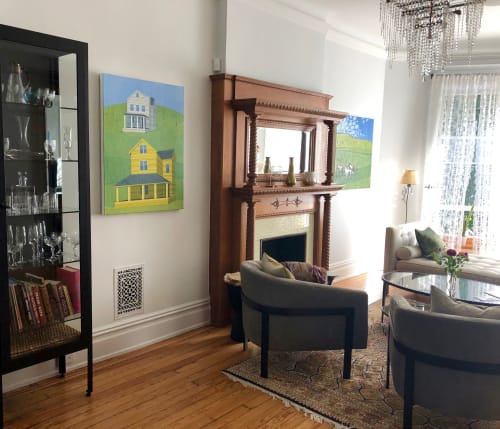 Two original oil paintings by Scott Redden | Oil And Acrylic Painting in Paintings by Scott Redden