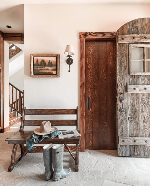 Rustic Ranch | Interior Design by Associates III Interior Design | Private Residence, Jackson Hole in Jackson