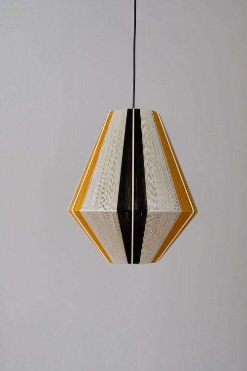 Black Green Curry | Lamps by WeraJane Design
