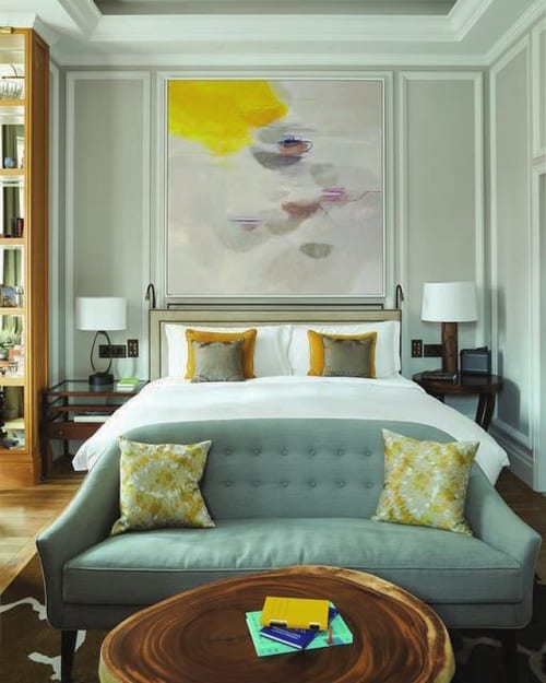 Abstract Painting | Paintings by Ele Pack | Belmond Cadogan Hotel in London