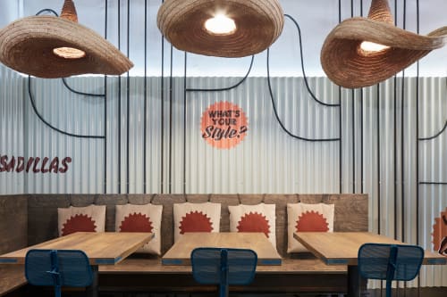 Burrito Loco Seifertova, Restaurants, Interior Design