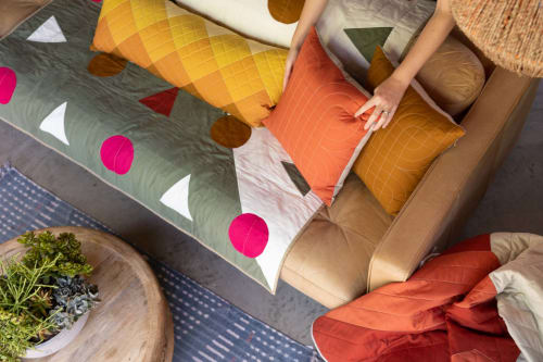 Bangkok Pillow - Terracotta | Pillows by Vacilando Studios
