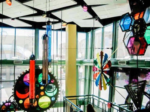 Color Factory | Public Sculptures by Joseph O'Connell | Discovery Gateway Children's Museum in Salt Lake City
