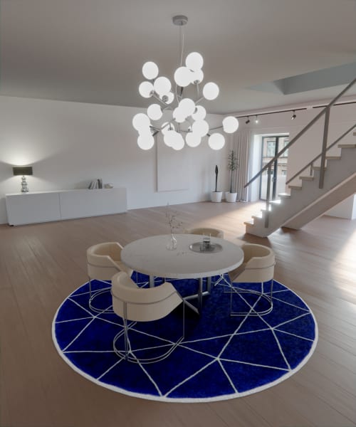 Diamond Round | Rugs by Woop Rugs