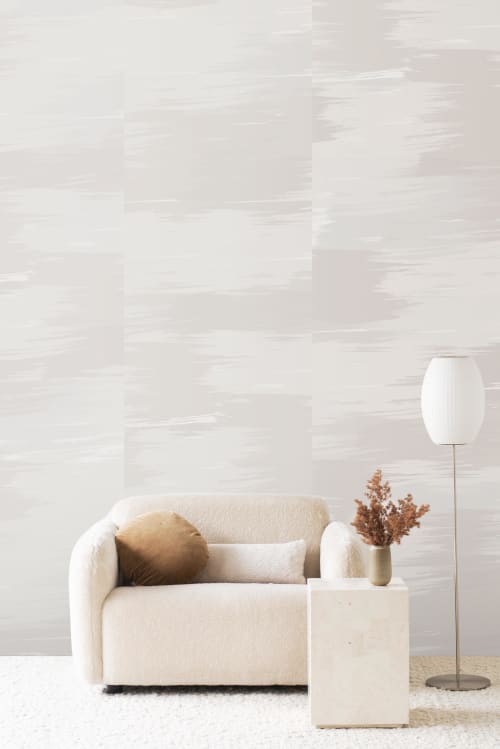 Mirage Grasscloth - Buff | Murals by Emma Hayes