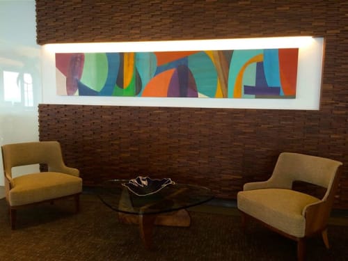 Boston Consulting Group Seattle | Paintings by Victoria Johnson | Boston Consulting Group in Seattle