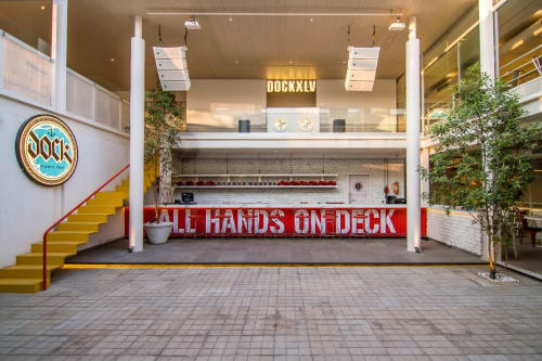Dock 45 | Interior Design by Spacefiction Studio | Dock 45 in Hyderabad