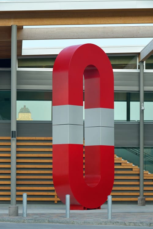 ATTRACTION | Public Sculptures by COOKE-SASSEVILLE | Gare fluviale de Lévis in Lévis
