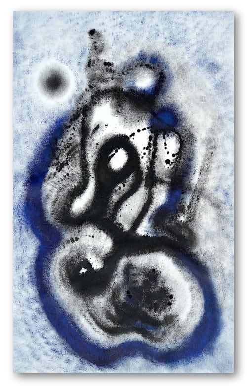 Presence | 41x25 | Large Abstracts | Oil And Acrylic Painting in Paintings by Jacob von Sternberg Large Abstracts