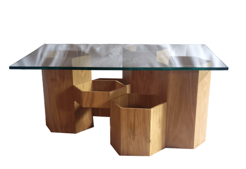 Honeycomb Coffee Table (studio apartment sized) | Tables by studio apotroes