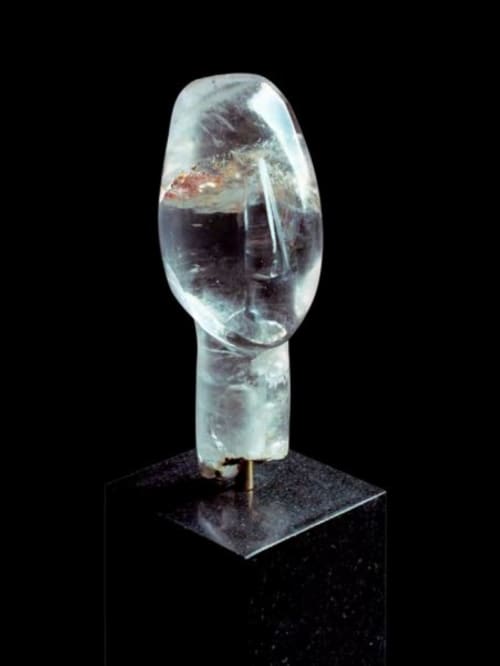 Rock Crystal Head | Sculptures by Mark Humphrey