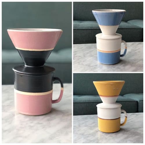 OTIS Mugs & Drippers | Drinkware by Fenway Clayworks | OTIS Craft Collective in Lafayette