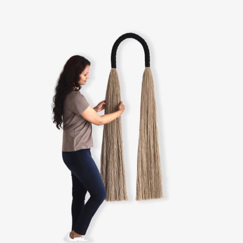 Jute Arch | Wall Hangings by YASHI DESIGNS | Stanly Ranch, Auberge Resorts Collection in Napa