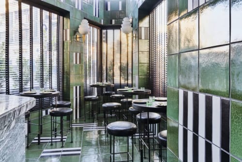 Chairs by Edition Modern seen at Proper Hotel San Francisco, McAllister Street, San Francisco, CA, San Francisco - Bar Stool