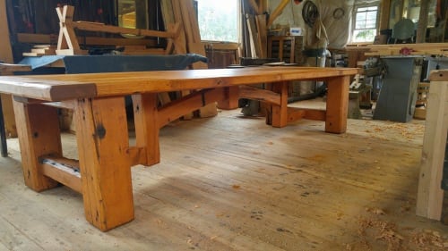 Large Timber framed table examples | Tables by Paul's Green Barn