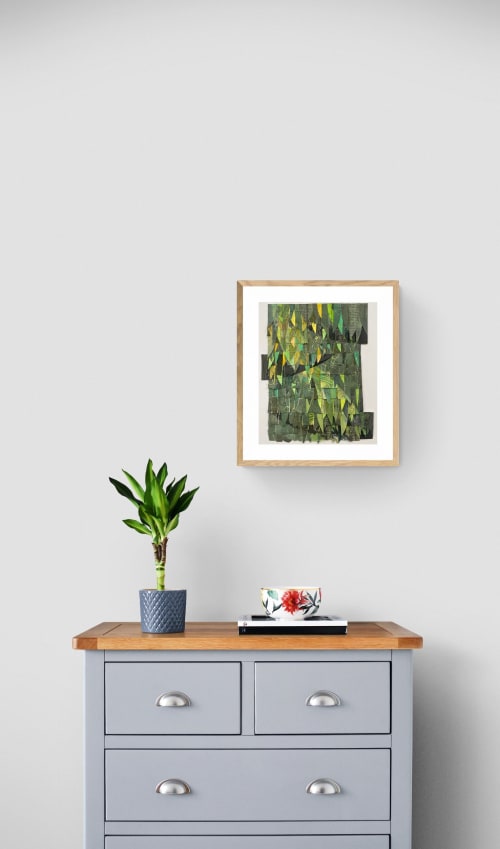 Canopy Wall | Mixed Media by Susan Smereka