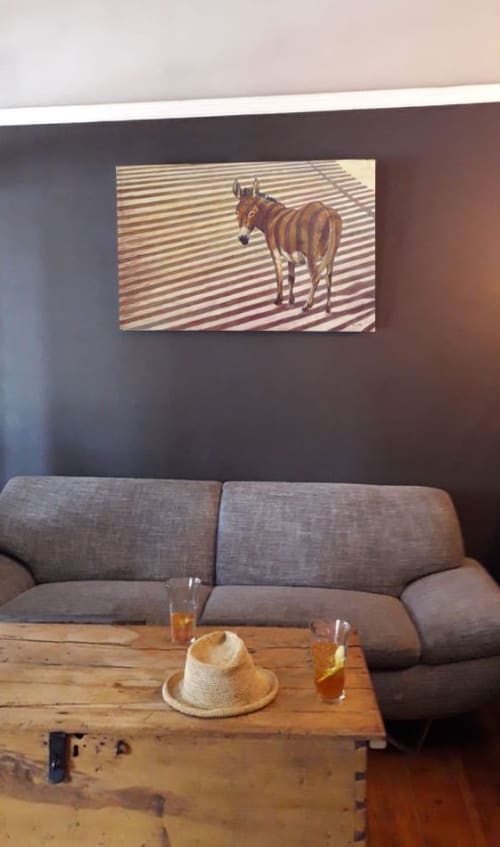 Ass-pirations | Paintings by Lisl Barry | Beans about Coffee Oudtshoorn in Oudtshoorn