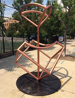 Boolean Still life | Public Sculptures by John E. Bannon | Monona Terrace Community and Convention Center in Madison