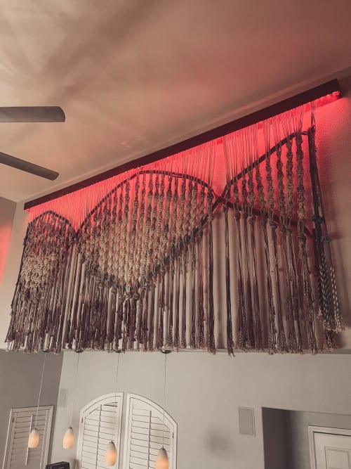 The DNA | Macrame Wall Hanging in Wall Hangings by Gissell Studio - Fiber & Botanical Art