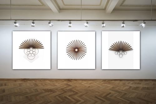 'Celestial Bloom' | Wall Hangings by SANGEETA S