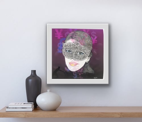 Drawn by globalization- original painting | Watercolor Painting in Paintings by Ashima Kumar