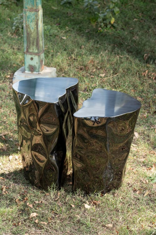 Steel Accent Tables — Grand Canyon, Nitush Aroosh | Tables by Nitush M