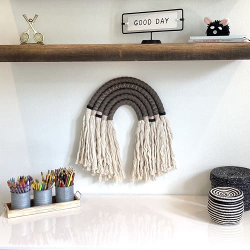 Earth Arch | Macrame Wall Hanging in Wall Hangings by Ooh La Lūm