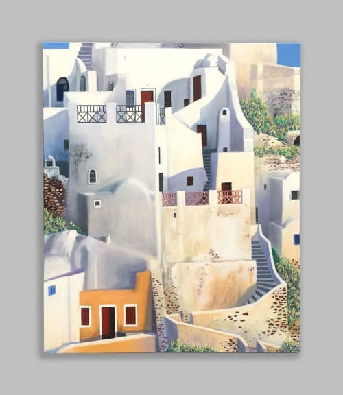 Oia | Paintings by John Boak