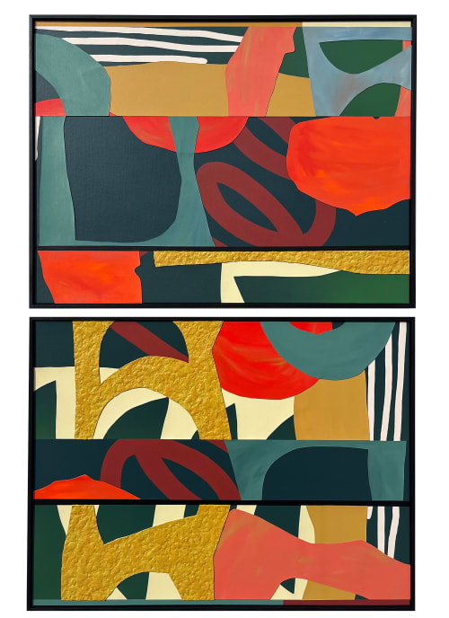 Separated at Birth No.2 | Paintings by ABDA Collective