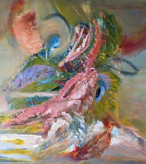 Changing Scenery Mix media abstract | Mixed Media by Patricia Askew/Soufullvisions