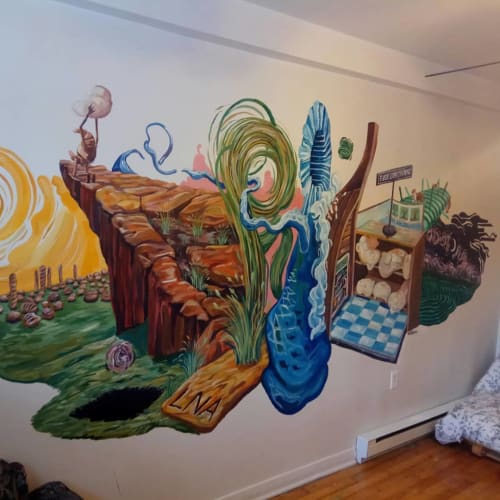 Residential Mural | Murals by Alex Grilanc