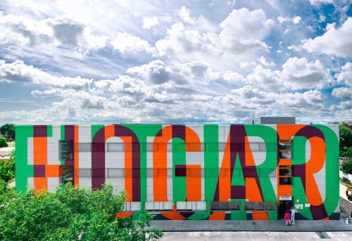 Futuro / Hogar | Murals by +Boa Mistura | CEAR in Madrid
