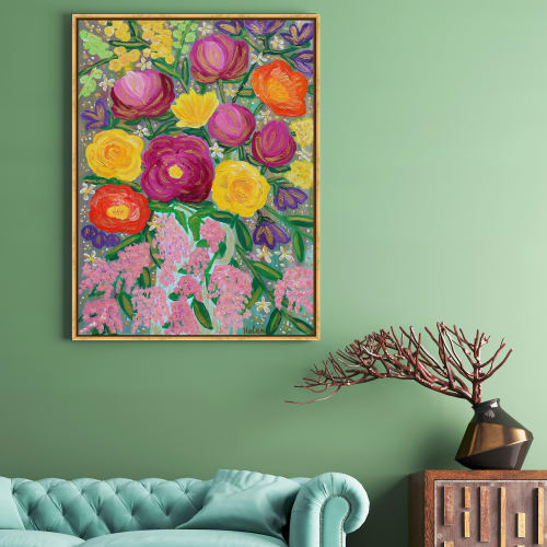 Blissful Bloom | Paintings by Helen Creates Beauty