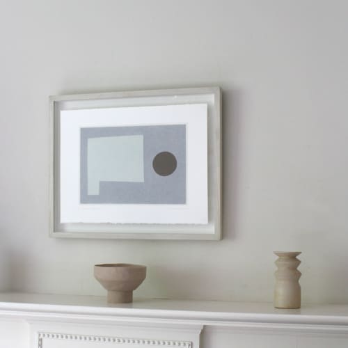 Autumn Walnut - original handmade silkscreen print | Paintings by Emma Lawrenson