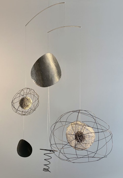 Small Universe III - Kinetic Sculpture | Sculptures by Umbra & Lux | Umbra & Lux in Vancouver