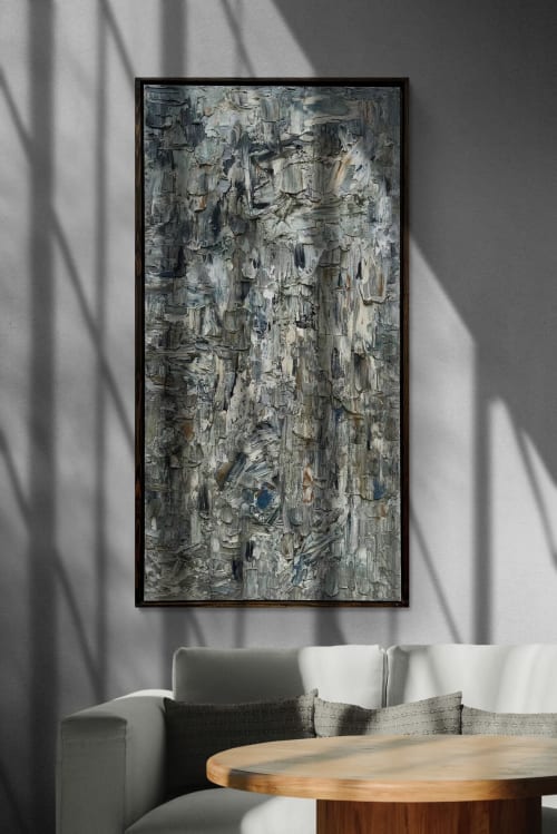 "beavertail lighthouse" (sold) | Oil And Acrylic Painting in Paintings by VISCERAL HOME STUDIO