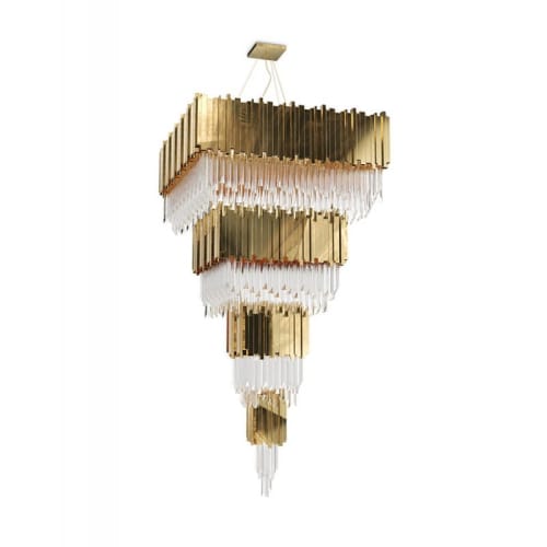 SL0210 EMPIRE SQUARE | Chandeliers by alanmizrahilighting | New York in New York